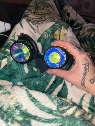 Gafas Rave Caleidoscopio GloFX