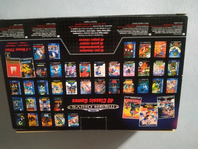 Sega Mega Drive Mini Consola Negra