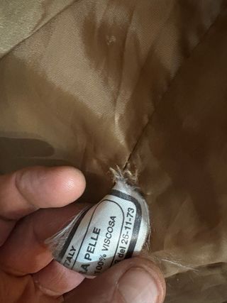 Giacca donna vera pelle  vintage