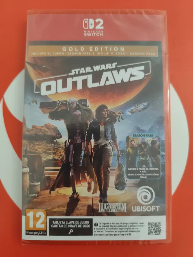 Star Wars Outlaws Gold Edition Nintendo Switch 2