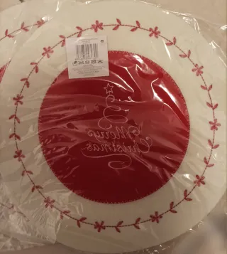 Coppia Sottopiatti Natale Decorativi