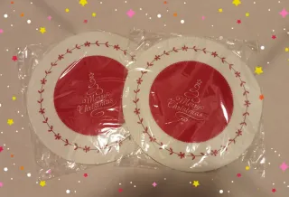 Coppia Sottopiatti Natale Decorativi