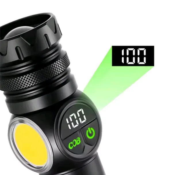 Linterna LED Táctica 1000000LM 800W