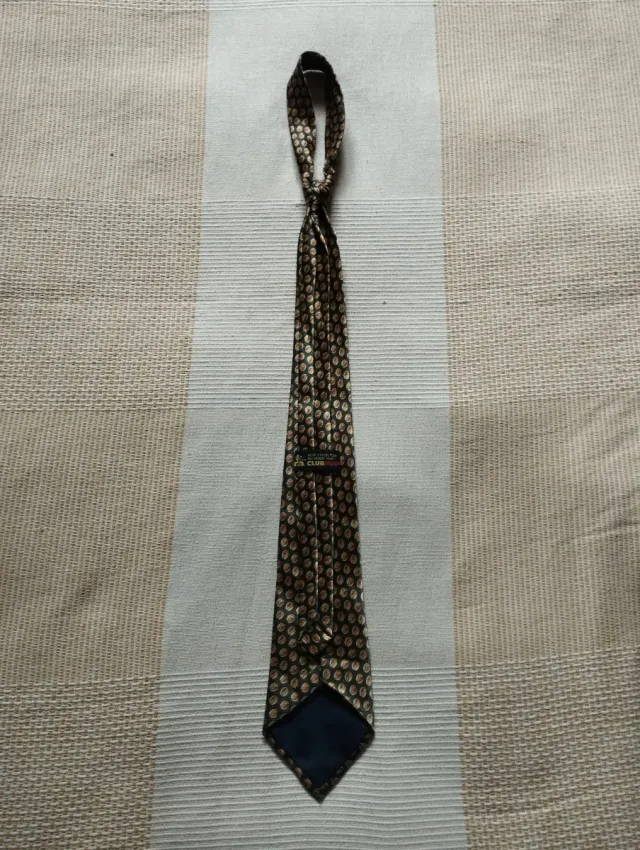 Corbata CLUB MVP estampada