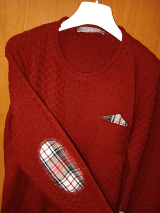 Set 2 Maglioni Uomo Taglia S – Nuovi! Rosso & Blu