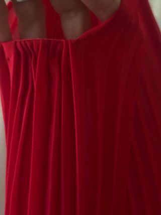 Vestido Hermes Govantes Rojo