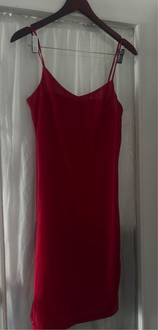 Vestido Hermes Govantes Rojo