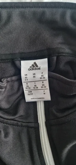 Mallas deportivas Adidas mujer negras