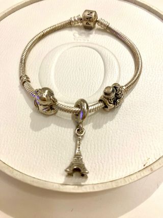 Pulsera Pandora Plata con Charms