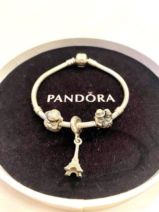 Pulsera Pandora Plata con Charms