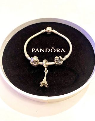 Pulsera Pandora Plata con Charms