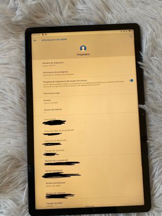 Lenovo Tab P11 Tablet