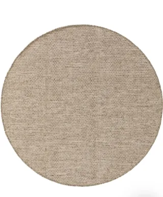 Tappeto rotondo Benuta, lana e cotone NUOVO