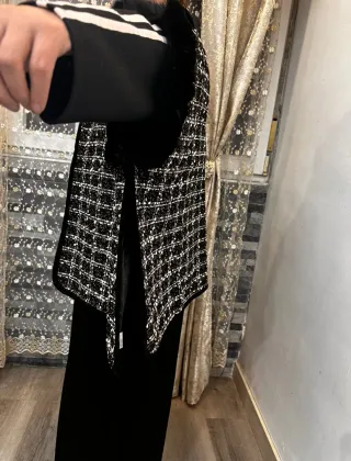 Capa de mujer con pelo