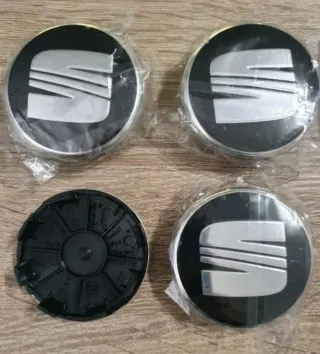 TAPAS CENTRO RUEDA LLANTA BUJE SEAT 63MM 1P0601165