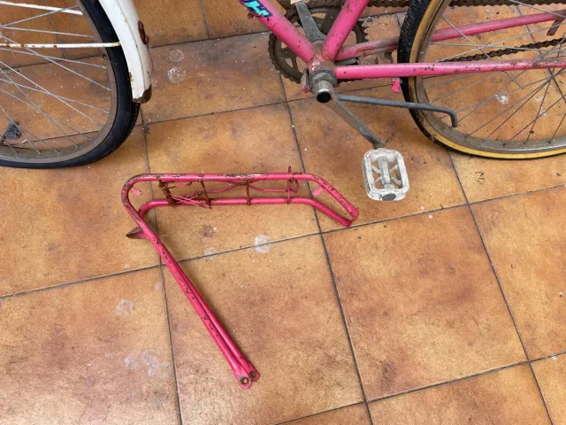 Bicicleta Retro Rosa Bolero