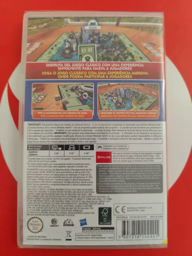 Monopoly Nintendo Switch