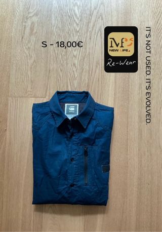 Camisa manga larga de hombre de G-Star Raw (S)