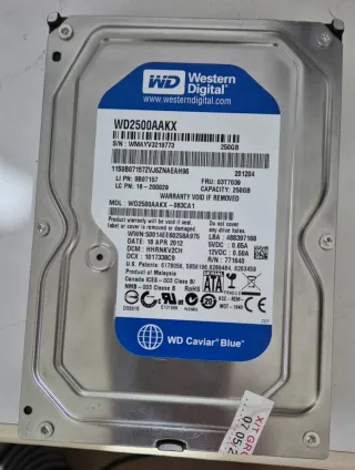 Hard disk 250GB Western Digital WD2500AAKX