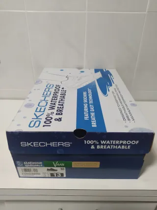 Zapatillas Skechers Waterproof Talla 47.5 Nuevas