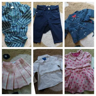 Set 6/9 mesi bimba Trussardi