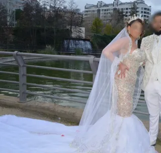Vestido de Novia Sirena Blanco