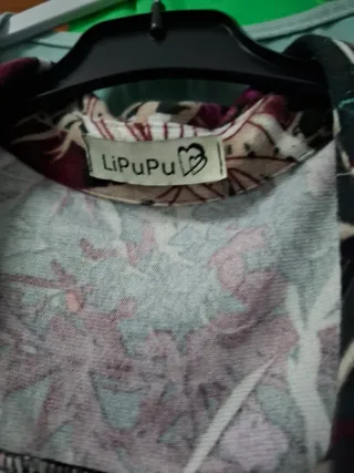 Vestido largo estampado floral