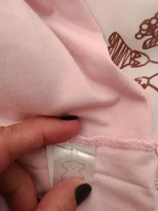 Camiseta Tous Rosa Oso