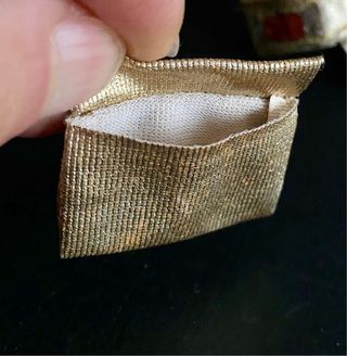 Pochette dorata Barbie anni '90