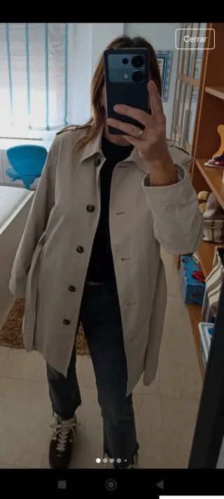 Gabardina Pepe Jeans Beige