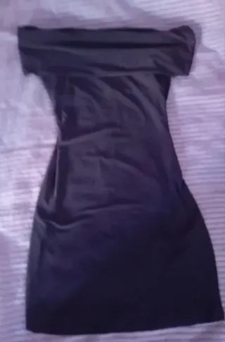 Vestido negro sexy corto