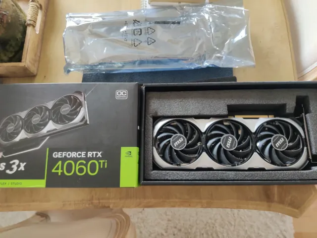 MSI ventus 3x Nvidia RTX 4060 ti OC edition