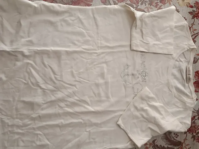 Camiseta Purificación García Talla L Blanca