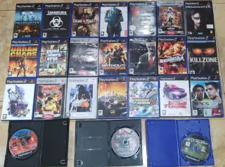 Gran lote de 24 juegos PlayStation2