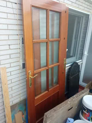 Puerta Sapely con Cristales