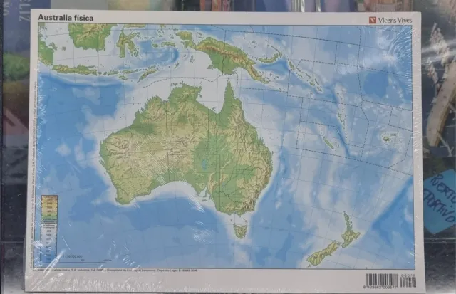 Mapas mudos físicos.