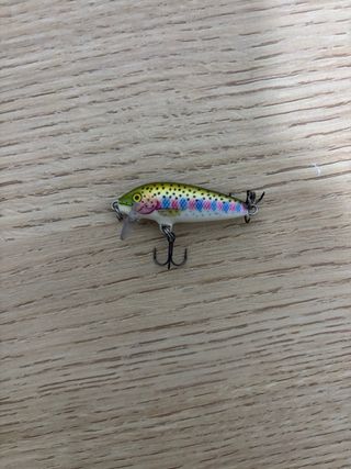 Conjunto 3 señuelos pesca Rapala Minnow