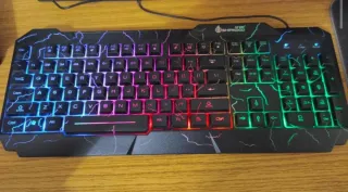 ⌨️⚡ Teclado gaming retroiluminado RGB ⌨️⚡