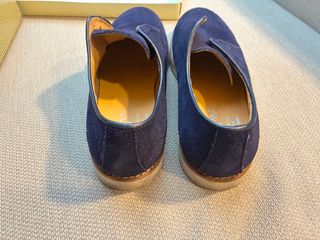 Zapatos niño azul ante talla 39