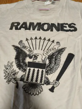 Camiseta The Ramones Mujer , h&m Talla S