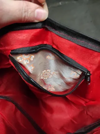 Bolso artesanal bordado elefante