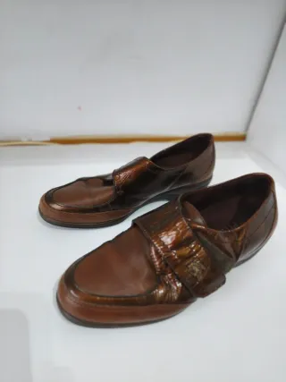 Zapatos Pitillos Marrones Talla 39