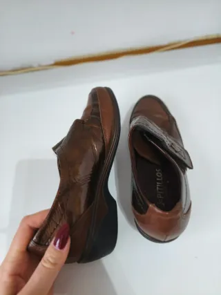 Zapatos Pitillos Marrones Talla 39