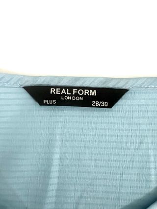 Talla 9XL. Blusa manga larga REAL FORM London