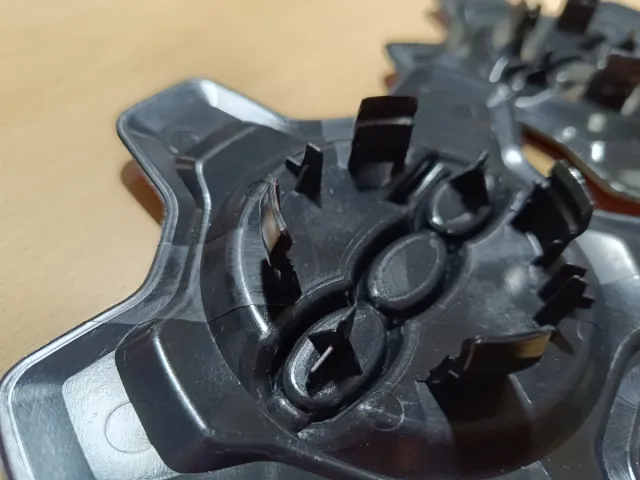 Set de 2 Tapas de Buje Fiat 500 Nuevas