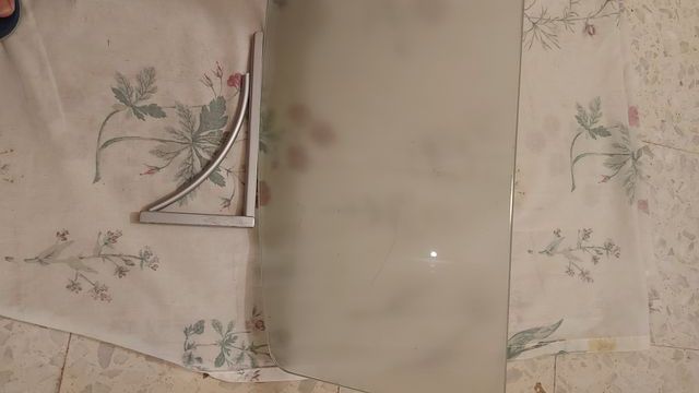 10 EUROS Estantería Cristal Cocina Microondas