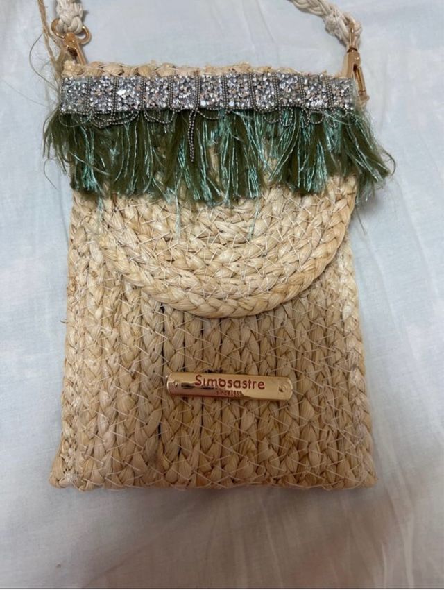 Bolso de mano Simosastre con flecos - Porta móvil