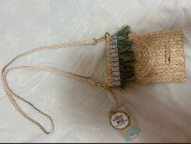 Bolso de mano Simosastre con flecos - Porta móvil