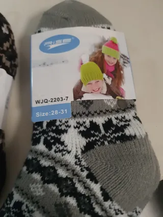 Calcetines Invierno Niños Talla 28-31