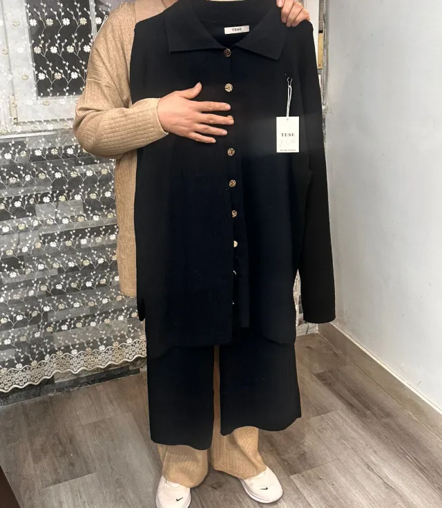 Conjunto Tese Mujer Negro